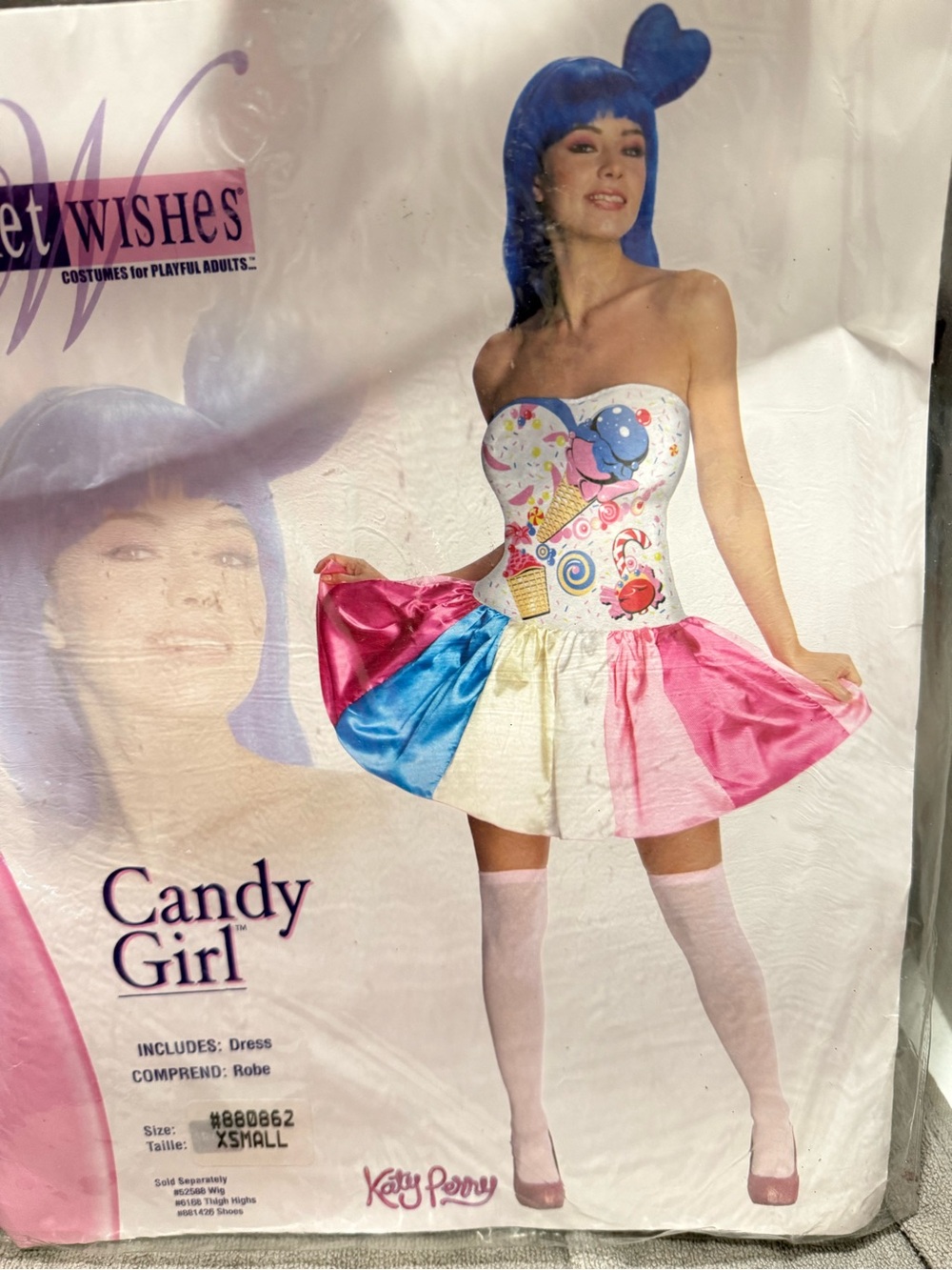Halloween Candy Girl Women's Costume